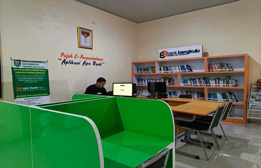 Ruang Perpustakaan Daerah Provinsi Bengkulu