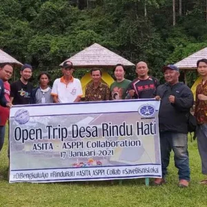 Bangkitkan Pariwisata Daerah, ASITA – ASPPI Dukung Penuh Desa Rindu Hati