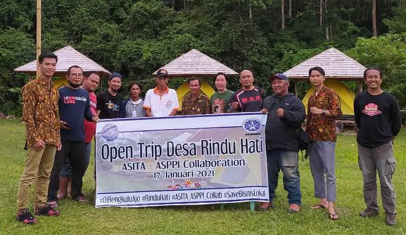 Bangkitkan Pariwisata Daerah, ASITA – ASPPI Dukung Penuh Desa Rindu Hati