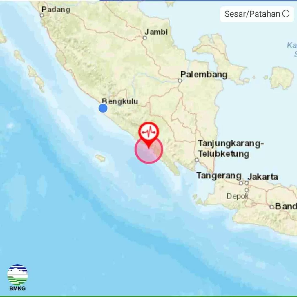 Gempa Bumi Lampung, Terasa Hingga Ke Kabupaten Kaur