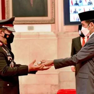 Hari Ini Presiden Jokowi Lantik Listyo Sigit Prabowo Sebagai Kapolri