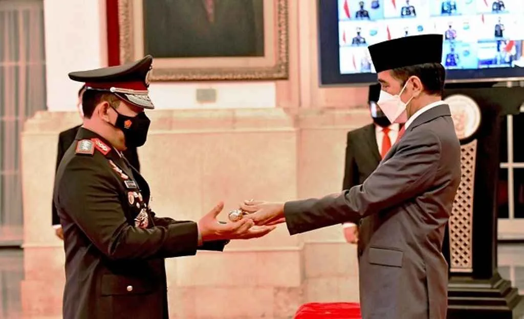 Hari Ini Presiden Jokowi Lantik Listyo Sigit Prabowo Sebagai Kapolri