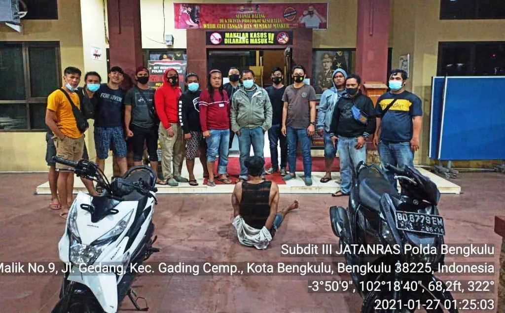Pelaku Curanmor Di Bendungan Desa Rantau Panjang, Berhasil Ditangkap
