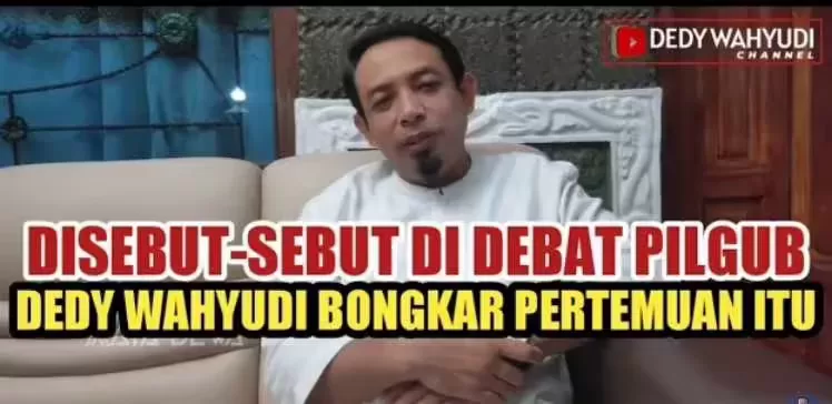 Soal Uang 25 Juta, Ini Kata Dedy Wahyudi
