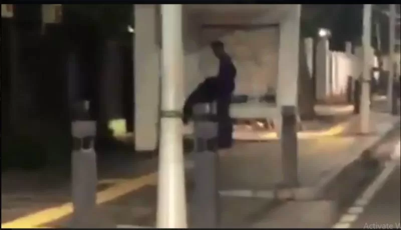 Viral, Sejoli Lakukan Aksi Mesum Di Halte Bus Kawasan Senen Jakpus