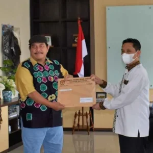 DPRD Provinsi Bengkulu Terima Salinan Berita dan Keputusan Pleno Pilgub 2020 Dari KPU