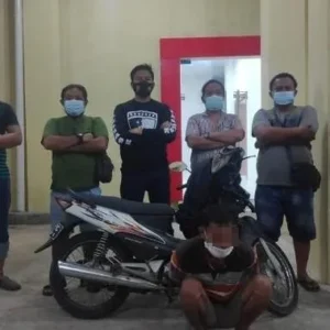 Gelapkan Motor, Warga Teluk Segara Ditangkap