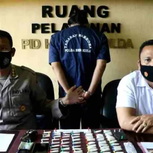 Ketahuan Antar Sabu, Supir Travel Bengkulu Kaur Diciduk Polda Bengkulu