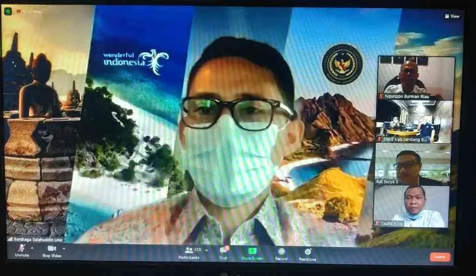 Menparekraf Sandiaga Salahudin Uno Ajak SMSI Bangkitkan Wisata Indonesia