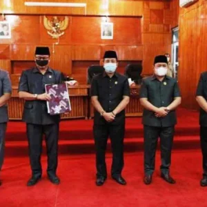 Paripurna DPRD Bengkulu Selatan Penetapan Bupati dan Wakil Bupati 2021-2024