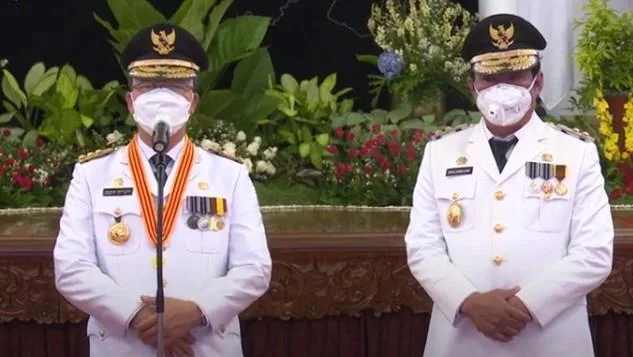 Presiden Jokowi Lantik Rohidin-Rosjonsyah Sebagai Gubernur dan Wakil Gubernur Bengkulu 2021-2024