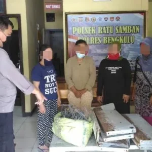 Tertangkap CCTV Saat Melakukan Aksi, 4 Pemulung Ditangkap Polsek Ratu Samban