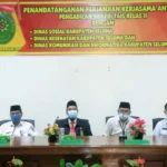 Tiga OPD Seluma Melaksanakan Perjanjian Kerjasama dengan PN Tais Kelas II