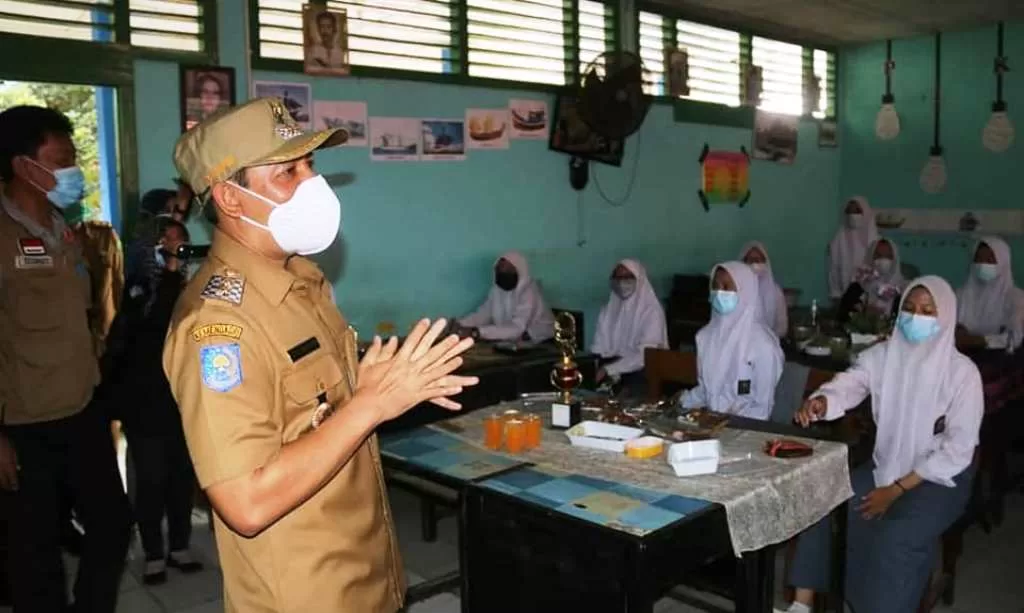 Wawali Dedy Pantau Langsung ke Sekolah, KBM Tatap Muka Harus Sesuai SOP Prokes