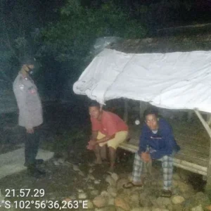 Amankan Jalur Curup – Linggau, Polsek Kota Padang Tingkatkan Patroli Dialogis