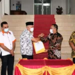DPRD Kepahiang Terima Salinan Keputusan Penetapan Pasangan Cabup dan Cawabup Terpilih dari KPU