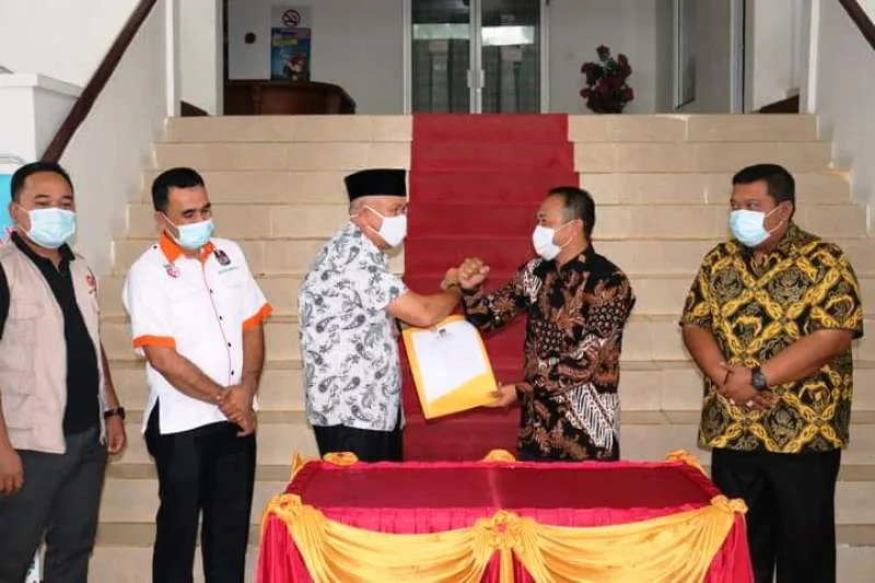 DPRD Kepahiang Terima Salinan Keputusan Penetapan Pasangan Cabup dan Cawabup Terpilih dari KPU