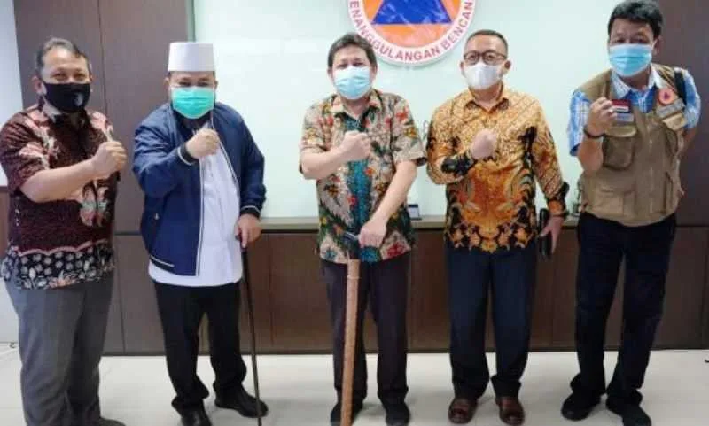 Jemput Bola, Walikota Usulkan Pembangunan Pelapis Tebing dan Jembatan ke BNPB