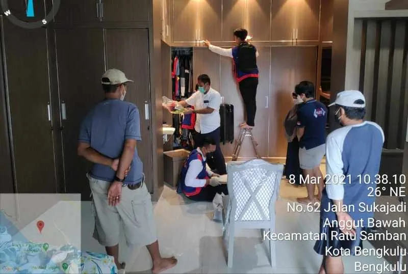 Kasus Dana Hibah, Rumah Ketua Koni Bengkulu Digeledah