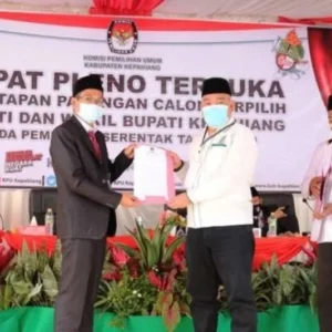 Komisi I DPRD Kepahiang, Hadiri Rapat Pleno Terbuka KPU