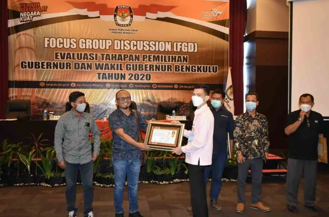 KPU Apresiasi SMSI Bengkulu Sebagai Mitra Sukseskan Pilkada