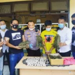 Miliki 2 Kg Ganja, Warga Pematang Gubernur Ditangkap