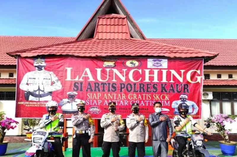 Polres Kaur Launching SIARTIS