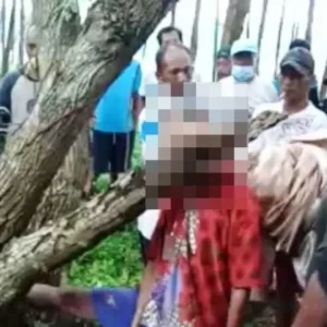 Polsek Sukaraja Selidiki Penyebab Kakek Tewas Tergantung di Pohon