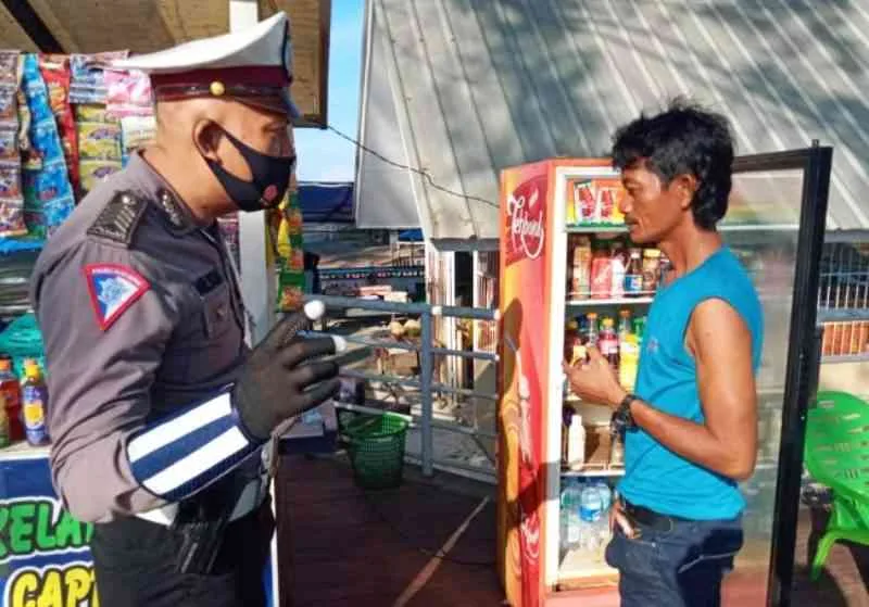 Satgas Polda Bengkulu Himbau Masyarakat Patuhi Protokol Kesehatan