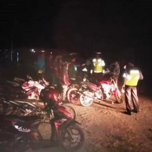 Tangkap Bali, Sat Lantas Polres BS Amankan 5 Motor