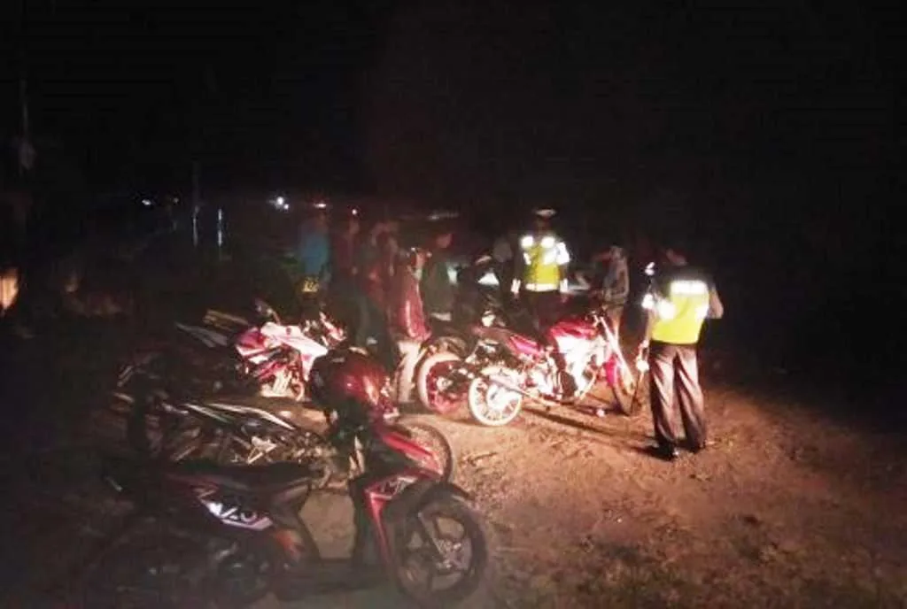 Tangkap Bali, Sat Lantas Polres BS Amankan 5 Motor