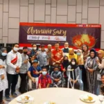 Ultah Ke-4, SMSI Potong Tumpeng dan Santuni Disabilitas