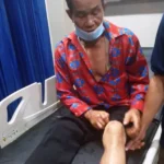 Adu Kambing, Pemuda Tumbu’an Patah Kaki