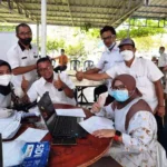 ASN dan PTT DPUPR Kota Bengkulu Menjalani Vaksinasi Covid-19 Tahap Pertama