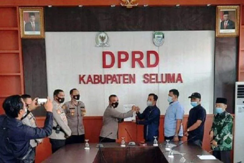 DPRD Seluma Dikunjungi Wakapolres Seluma, Koordinasi Pembentukan Tipologi Polsubsektor