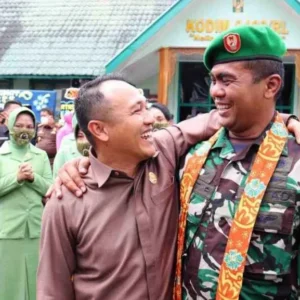 Ketua DPRD Kepahiang Hadiri Pisah Sambut DANDIM 0409 Rejang Lebong