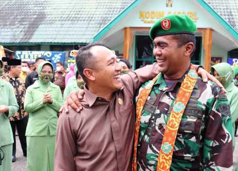 Ketua DPRD Kepahiang Hadiri Pisah Sambut DANDIM 0409 Rejang Lebong