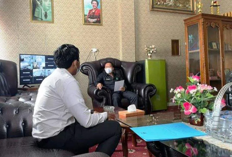 Ketua DPRD Seluma Menerima Kunjungan Silaturahmi (ULP) PLN