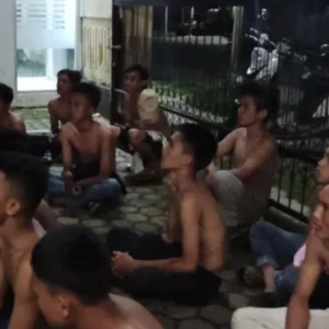 Mabuk Tuak dan Samcodin, Belasan Pemuda Digelandang ke Kantor Polisi