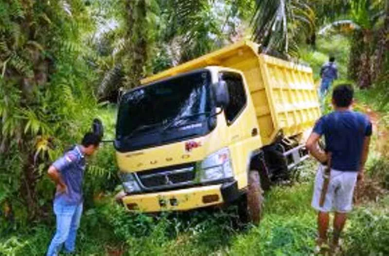 Mobil Truk Yang dilaporkan Hilang di Temukan