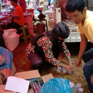 Ops Pekat Nala 2021, Polsek Teras Terunjam Amankan 10.700 Petasan