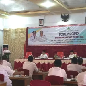 Pemerintah Kabupaten Lebong Gelar rapat bersama Forum OPD