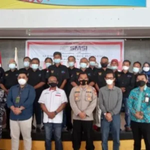 Pengurus SMSI Kaur Dilantik, Kapolres Beri Slogan “CAKEP”