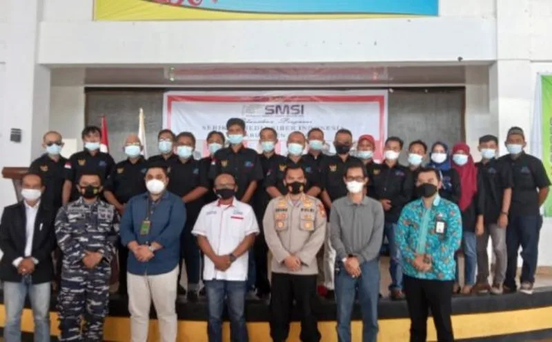 Pengurus SMSI Kaur Dilantik, Kapolres Beri Slogan “CAKEP”