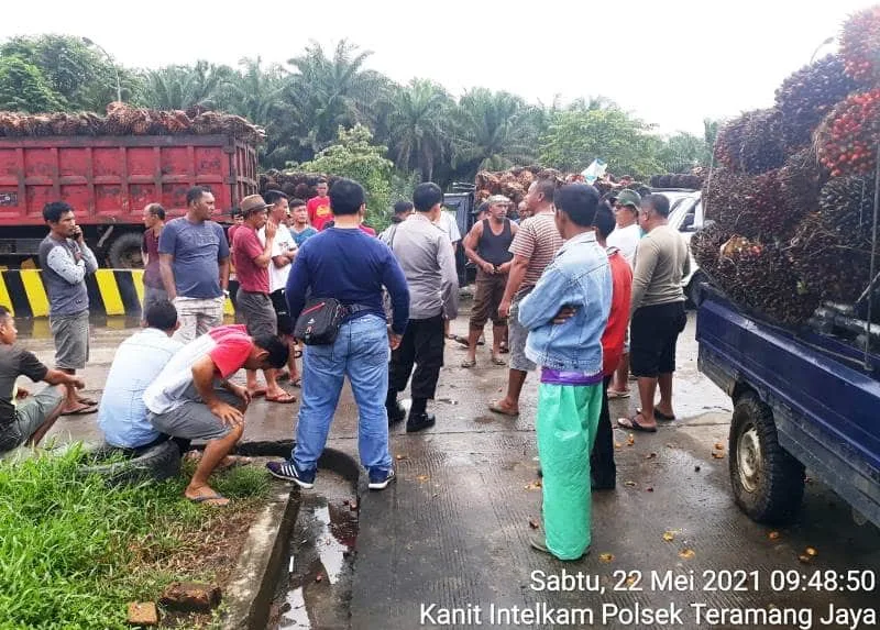 Aksi Protes Sopir TBS di PT KAS Kembali Mencuat