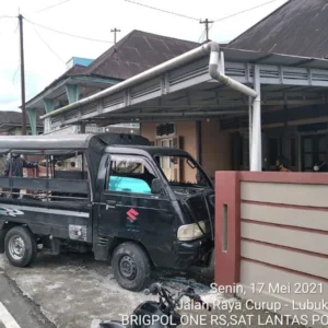 Elak Motor, Angdes Naik Trotoar Akibatkan 2 Orang Meninggal