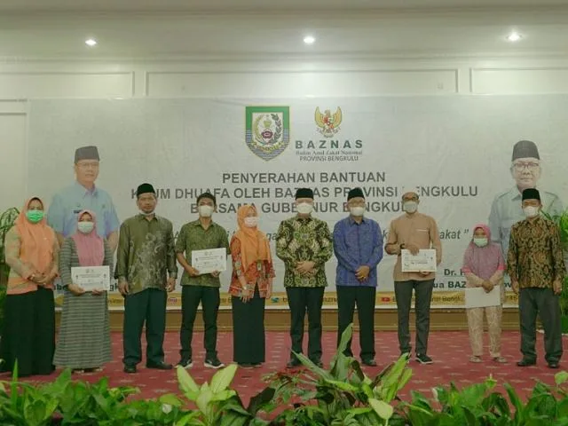 Gubernur Rohidin Minta Penerima Zakat Harus Benar-benar Yang Membutuhkan