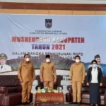 Ketua DPRD Bengkulu Utara Beserta Unsur Pimpinan Komisi Hadiri Musrenbang 2021