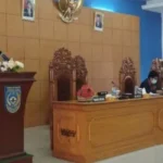 Paripurna DPRD Bengkulu Utara Penyampaian Nota Pengantar LKPJ Ta 2020