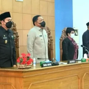 Paripurna DPRD Bengkulu Utara Penyampaian Nota Pengantar Rancangan Awal RPJMD 2021-2026